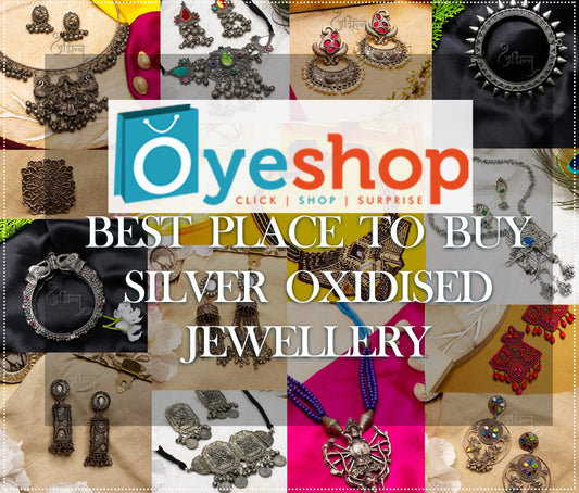 Best Silver Oxidised Jewellery  & Silver replica Jewellery online for women and girls