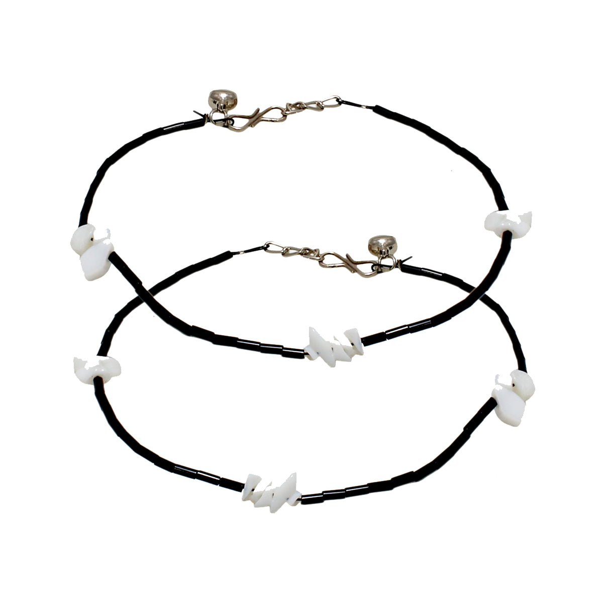 Anklets Oyeshop Black and White