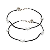 Anklets Oyeshop Black and White