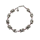 Abhinn Silver Plated Shiva Damroo Design Anklets For Women