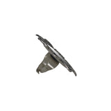 Abhinn Silver Oxidised Floral Design Mirror Ring For Women-1