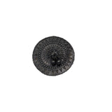 Abhinn Silver Oxidised Temple Design With Ghungroo Ring For Women