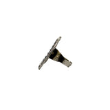 Abhinn Silver Oxidised Tribal Design Mirror Ring For Women