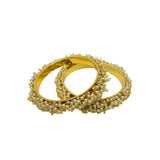 Abhinn Gold Plated Mogra Bangle Set For Women