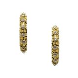 Abhinn Gold Plated Bangle Set With Studded CZ Stones For Women