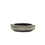 Abhinn Silver Lookalike Temple Design Rajasthani Kada For Girls
