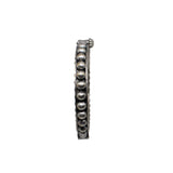 Abhinn Silver Replica Rajasthani Bracelet Studded With Silver Beads For Women