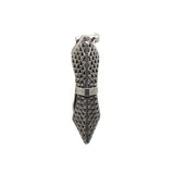 Abhinn Silver Replica Square Bracelet With Temple Design For Women
