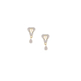 Abhinn Beautiful Latest Peacock Design AD Mangalsutra With Earrings For Women