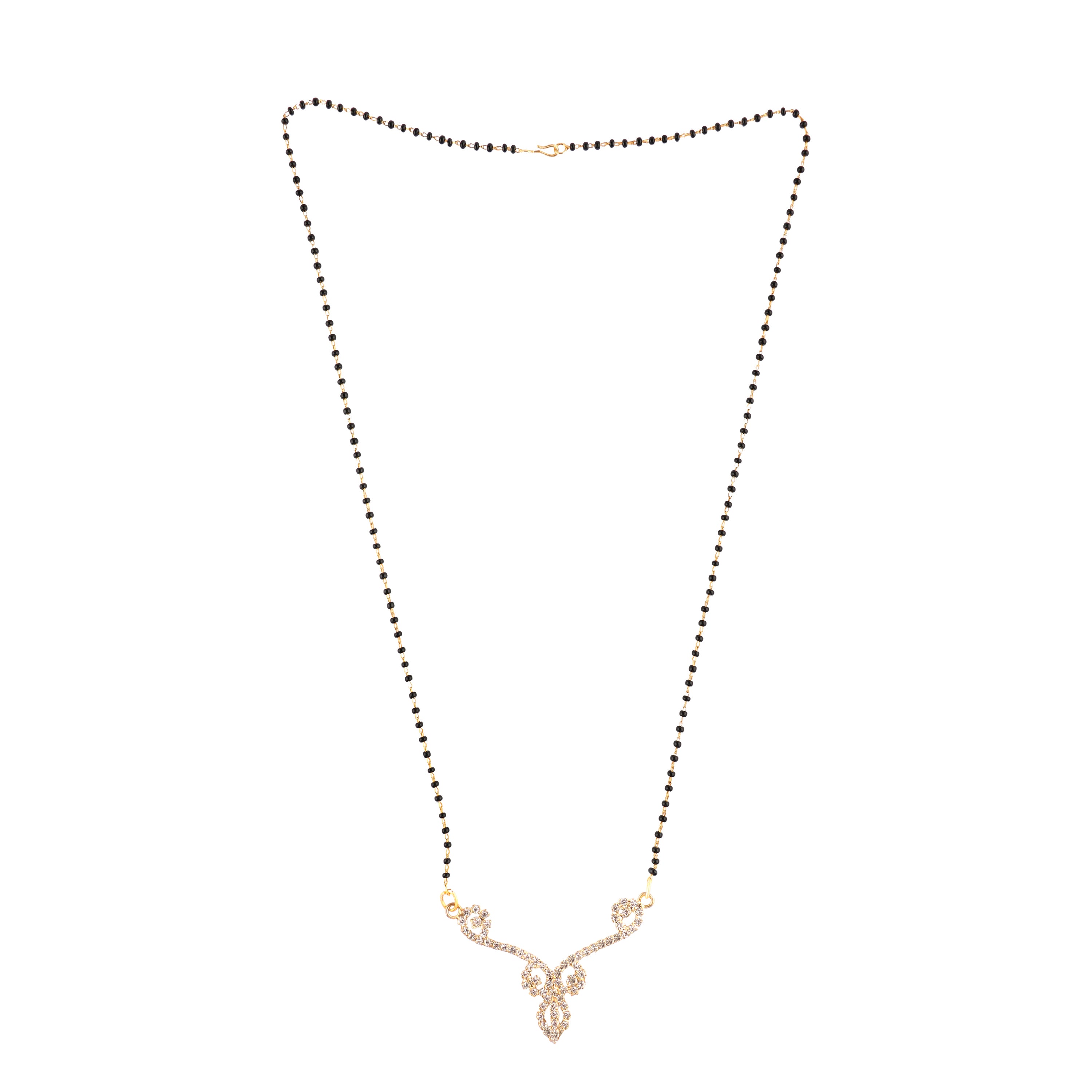 Abhinn Latest Knot Shaped Design Mangalsutra With Earrings For Women