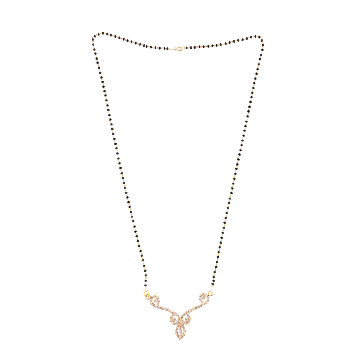 Abhinn Latest Knot Shaped Design Mangalsutra With Earrings For Women