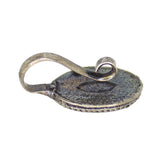 Abhinn Antique Oxidised Silver Tribal Non-Pierced Nose Pin For Women