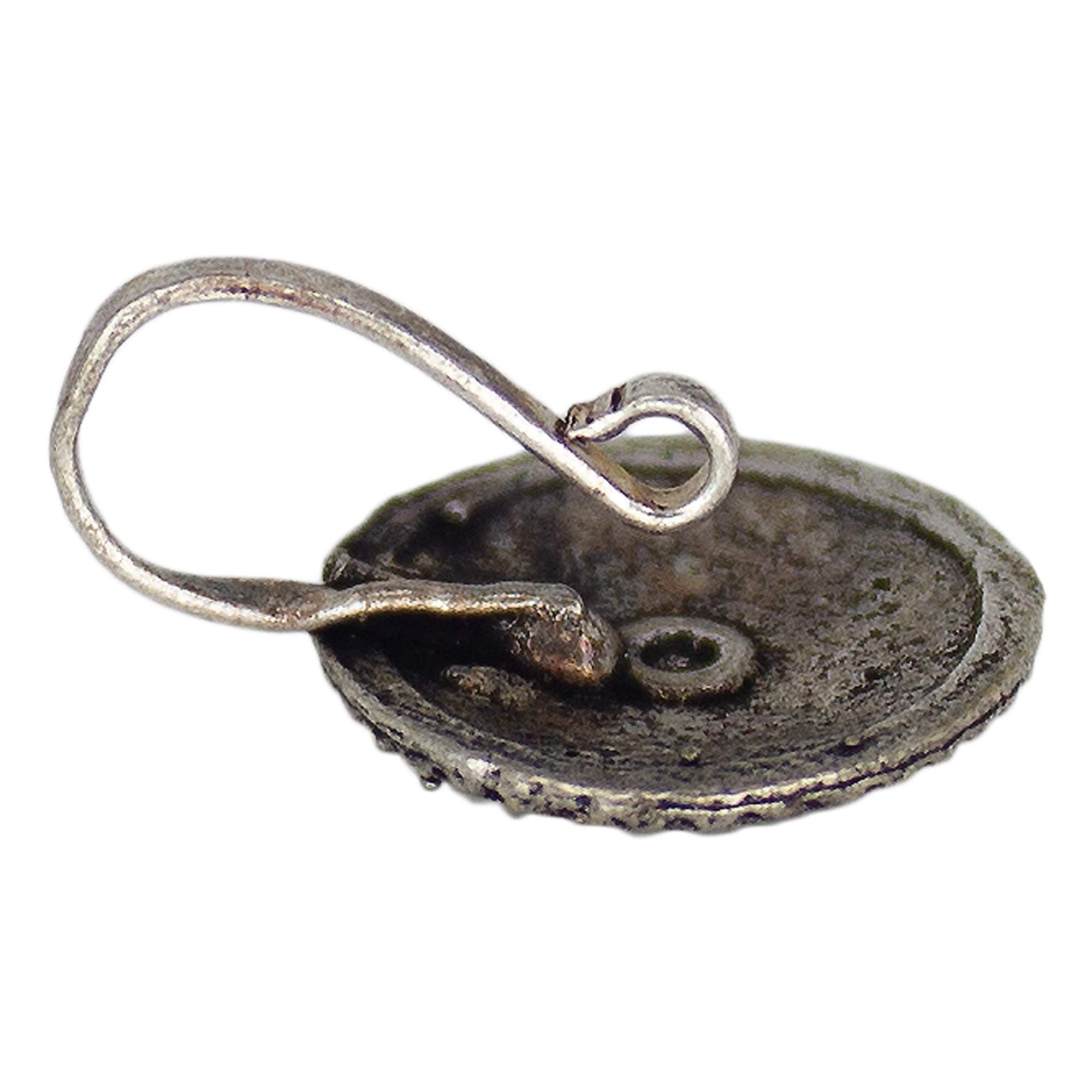 Combo of 3 Oxidised Silver Temple Design Non-Pierced Nose Pin For Women