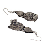 Abhinn Designer Oxidised Floral Design Ghungroo Choker Set For Women