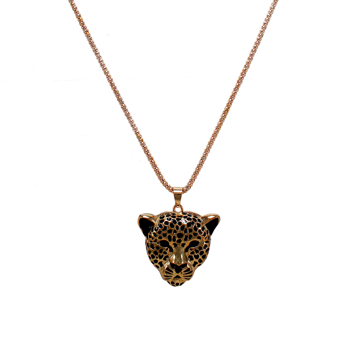 Latest Designer Statement Golden Leopard Pendant 