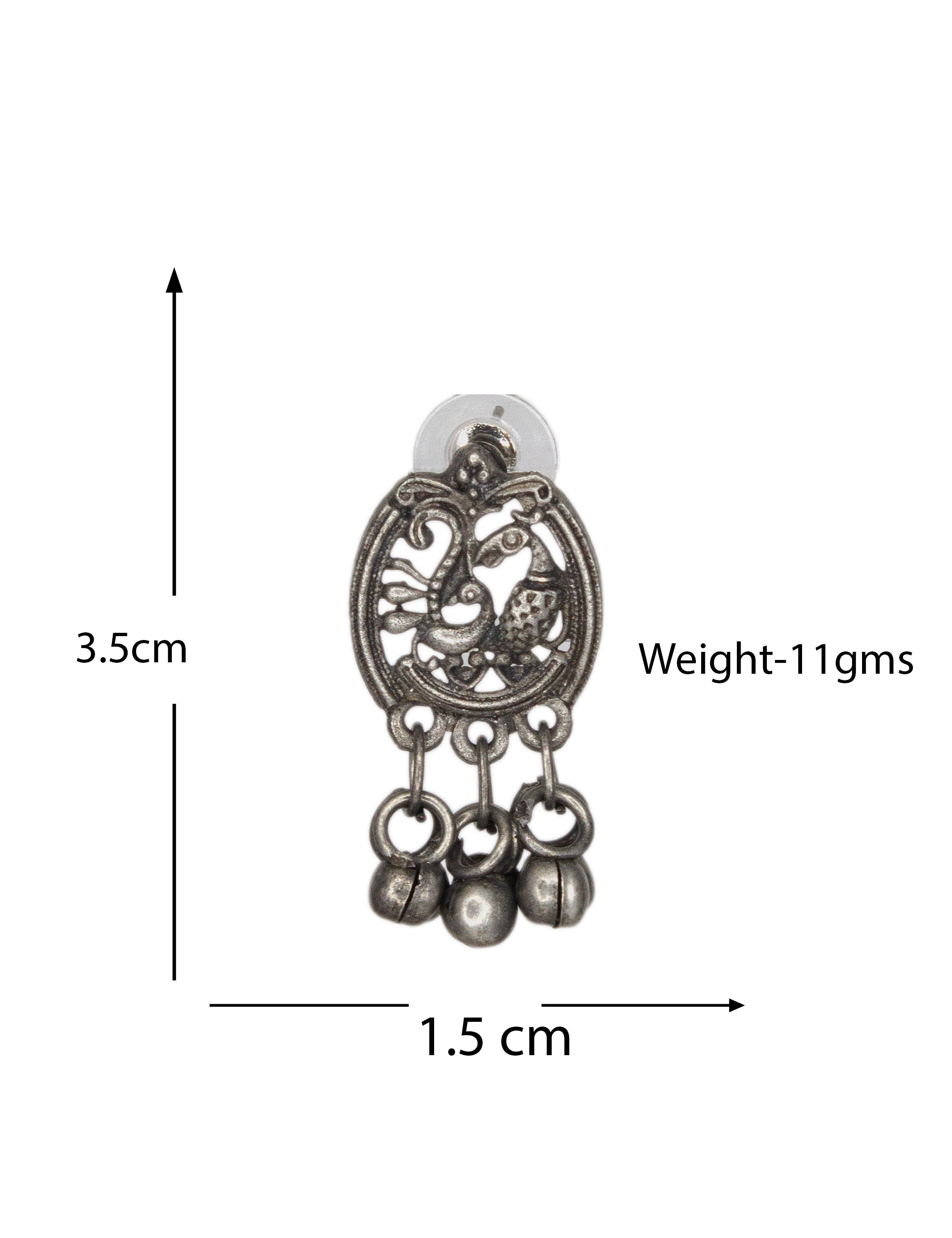 Black Oxidised Silver Goddess Lakshmi Hasli Necklace Sets for Women